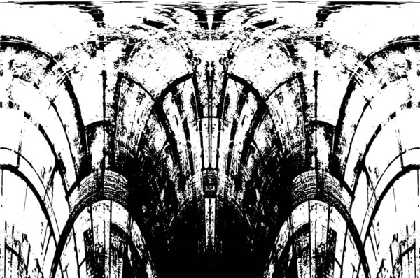 Soyut grunge arkaplanı. Monokrom dokusu. Resim siyah ve beyaz tonları içerir. 