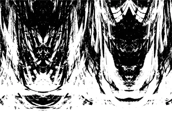 Soyut grunge arkaplanı. Monokrom dokusu. Siyah ve beyaz desenli arkaplan 