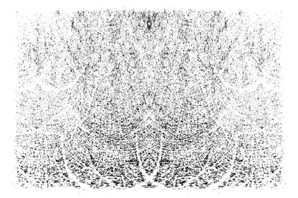 Grunge dikey olarak simetrik siyah beyaz doku. Tek renkli yıpranmış kaplama deseni. 