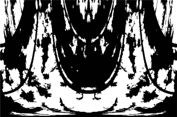 Soyut grunge arkaplanı. Monokrom dokusu. Siyah ve beyaz desenli arkaplan 