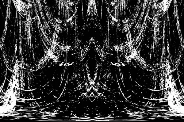 Siyah ve beyaz dokular. Soyut arkaplanın sıkıntı dokusu. 