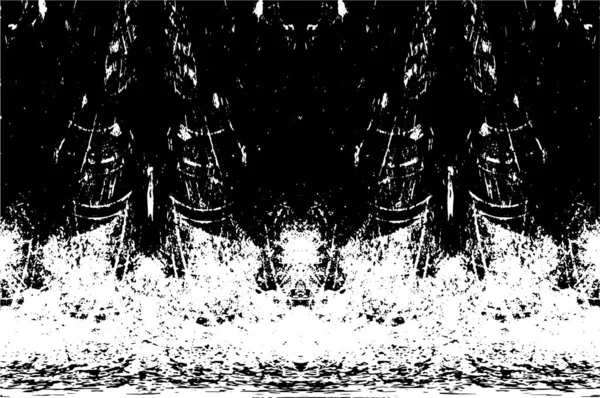 Siyah ve beyaz dokular. Soyut arkaplanın sıkıntı dokusu. 