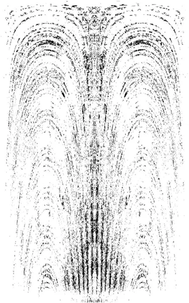 Grunge dikey olarak simetrik siyah beyaz doku. Tek renkli yıpranmış kaplama deseni. 