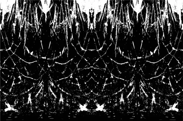 Siyah ve beyaz dokular. Soyut arkaplanın sıkıntı dokusu. 