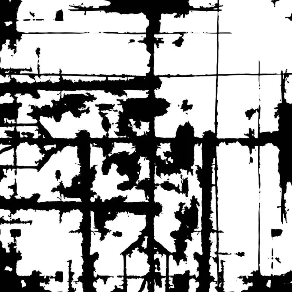 Siyah ve beyaz dokular. Soyut arkaplanın sıkıntı dokusu. 