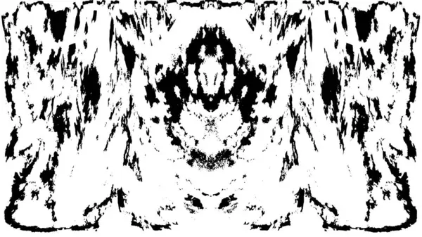 Grunge dikey olarak simetrik siyah beyaz doku. Tek renkli yıpranmış kaplama deseni. 