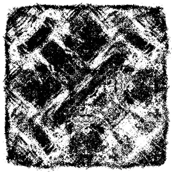 Siyah beyaz dokusunda sıkıntılı bir arka plan. soyut vektör illüstrasyonu. 