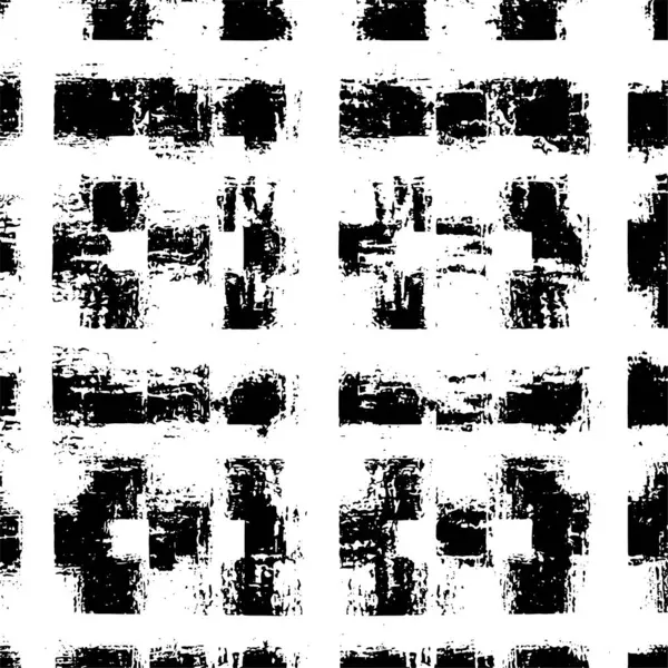 Siyah beyaz dokusunda sıkıntılı bir arka plan. soyut vektör illüstrasyonu. 