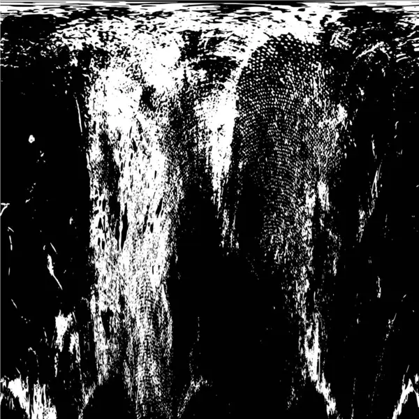 Siyah beyaz dokusunda sıkıntılı bir arka plan. soyut vektör illüstrasyonu. 