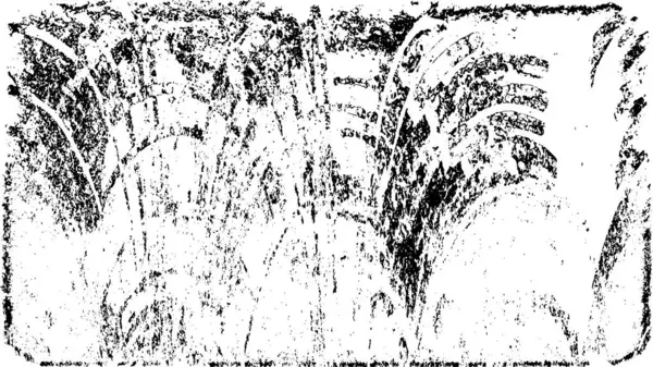 Grunge üst üste biniyor. Soyut siyah-beyaz vektör arkaplanı. Çatlak, leke ve noktalarda kirli desenli tek renkli klasik yüzey. Karanlık korku tarzında eski bir duvar.