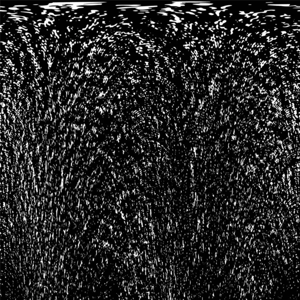 Grunge üst üste biniyor. Soyut siyah-beyaz vektör arkaplanı. Çatlak, leke ve noktalarda kirli desenli tek renkli klasik yüzey. Karanlık korku tarzında eski bir duvar.