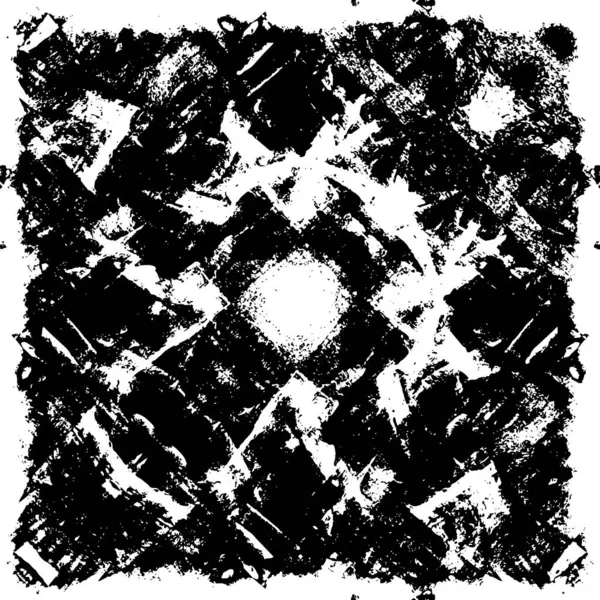 Siyah ve beyaz grunge arka plan, vektör çizim 