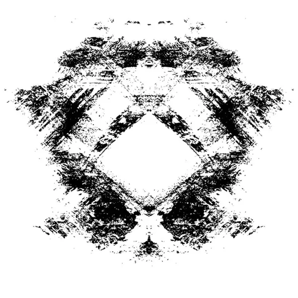 Siyah ve beyaz grunge arka plan, vektör çizim 