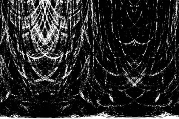 Siyah ve beyaz grunge arka plan, vektör çizim 