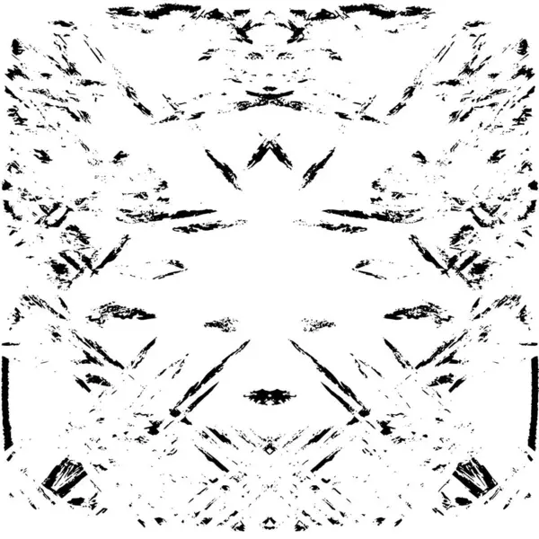 Siyah ve beyaz grunge arka plan, vektör çizim 