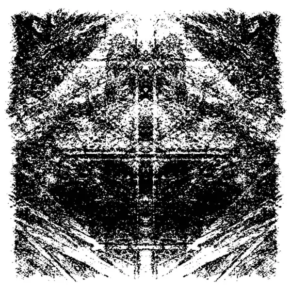 Siyah ve beyaz grunge arka plan, vektör çizim 