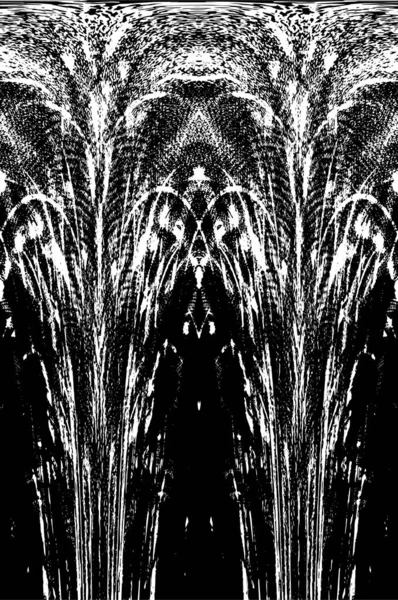 Siyah ve beyaz grunge arka plan, vektör çizim 