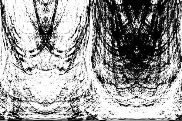 Siyah ve beyaz grunge arka plan, vektör çizim 