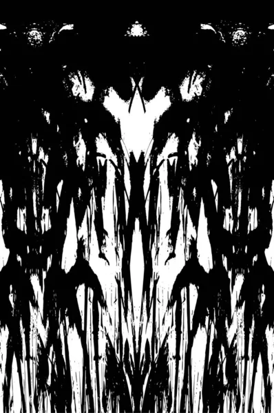 Siyah ve beyaz grunge arka plan, vektör çizim 