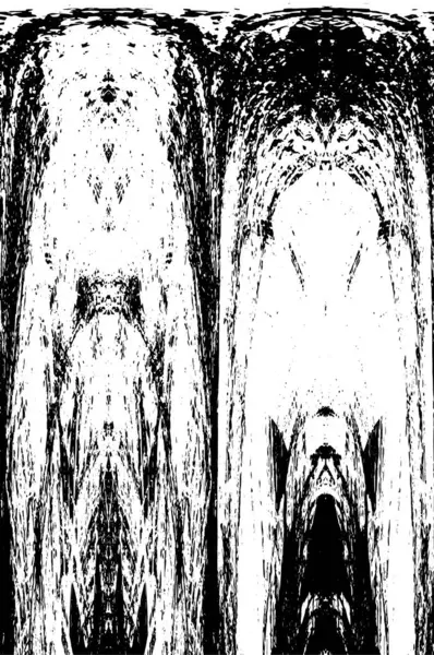 Siyah ve beyaz grunge arka plan, vektör çizim 