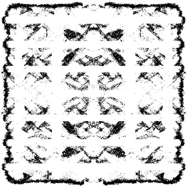 Siyah ve beyaz grunge arka plan, vektör çizim 