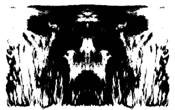 Grunge dikey olarak simetrik siyah beyaz doku. Tek renkli yıpranmış kaplama deseni. 