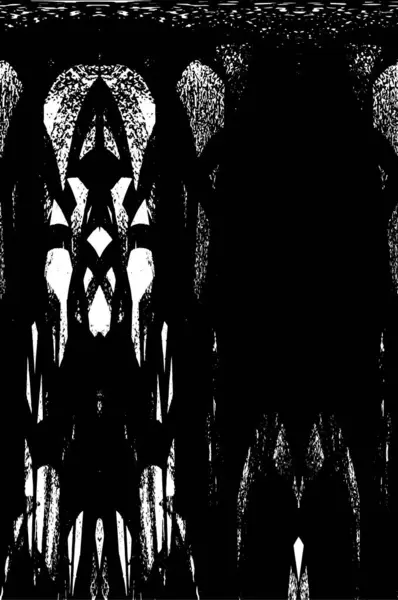 Grunge Oscuro Patrón Blanco Negro — Archivo Imágenes Vectoriales