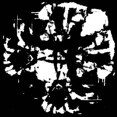 metin veya resim için alanı olan grunge arkaplanı