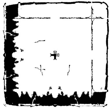 metin veya resim için alanı olan grunge arkaplanı