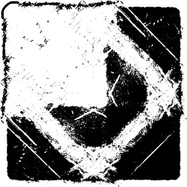 metin veya resim için alanı olan grunge arkaplanı