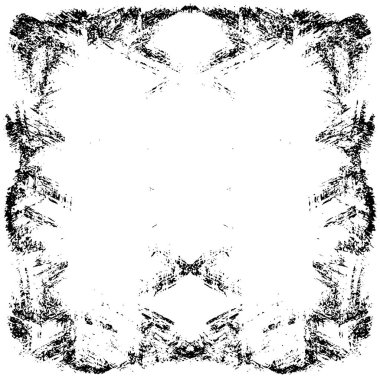 Gelecekçi soyut grunge geometrik modern desen 