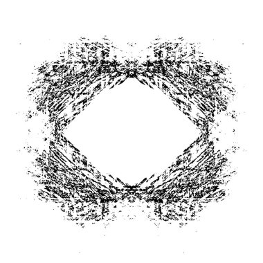 Gelecekçi soyut grunge geometrik modern desen 