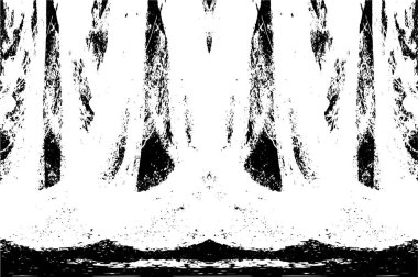 Eski grunge klasik eskimiş doku arka planı siyah ve beyaz renklerde