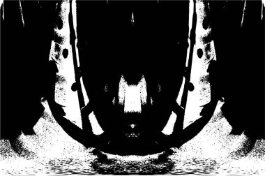 Eski grunge klasik eskimiş doku arka planı siyah ve beyaz renklerde