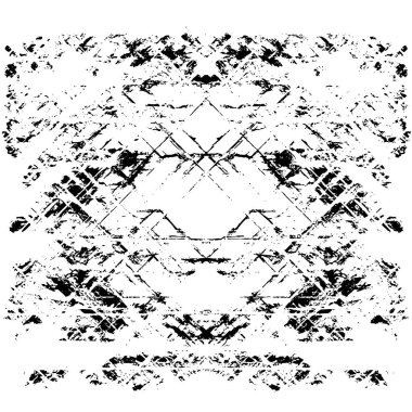 Gelecekçi soyut grunge geometrik modern desen 