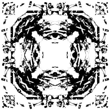 Eski grunge klasik eskimiş doku arka planı siyah ve beyaz renklerde