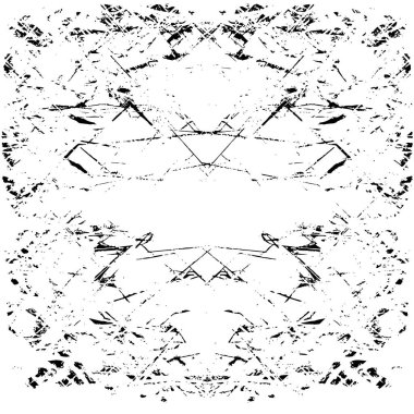 Gelecekçi soyut grunge geometrik modern desen 