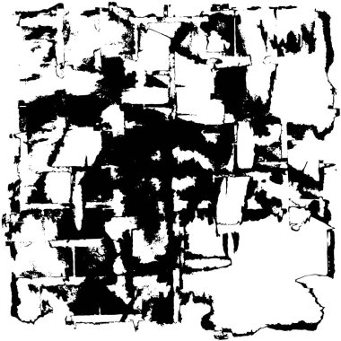 Eski grunge klasik eskimiş doku arka planı siyah ve beyaz renklerde