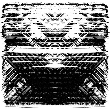 Eski grunge klasik eskimiş doku arka planı siyah ve beyaz renklerde