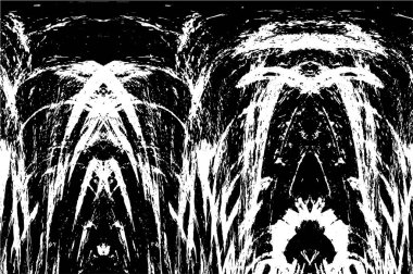 Eski grunge klasik eskimiş doku arka planı siyah ve beyaz renklerde