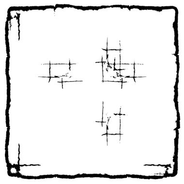 Eski grunge klasik eskimiş doku arka planı siyah ve beyaz renklerde