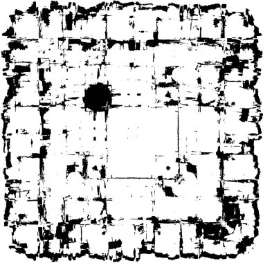 Eski grunge klasik eskimiş doku arka planı siyah ve beyaz renklerde