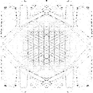 Gelecekçi soyut grunge geometrik modern desen 