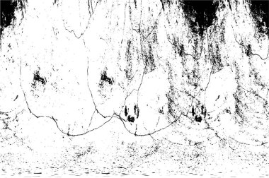 Eski grunge klasik eskimiş doku arka planı siyah ve beyaz renklerde