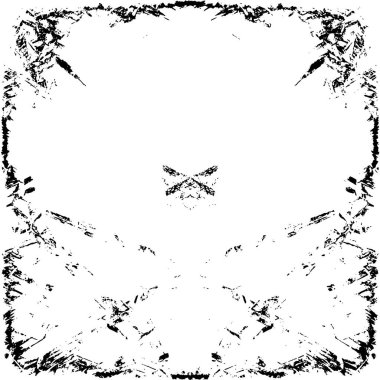 Gelecekçi soyut grunge geometrik modern desen 