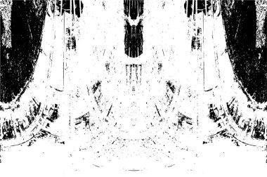 Eski grunge klasik eskimiş doku arka planı siyah ve beyaz renklerde