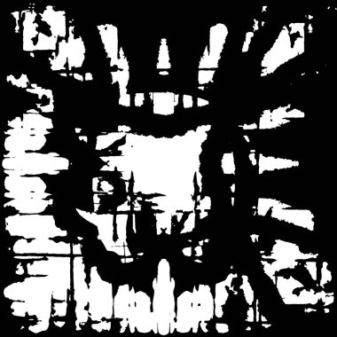 Eski grunge klasik eskimiş doku arka planı siyah ve beyaz renklerde