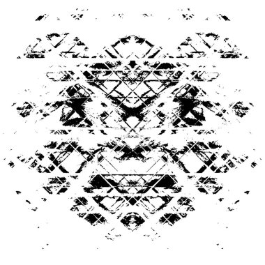 Gelecekçi soyut grunge geometrik modern desen 