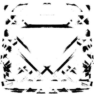 Gelecekçi soyut grunge geometrik modern desen 