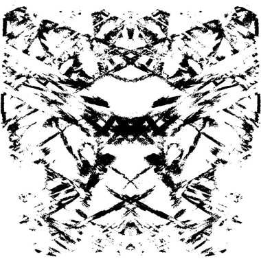 Gelecekçi soyut grunge geometrik modern desen 